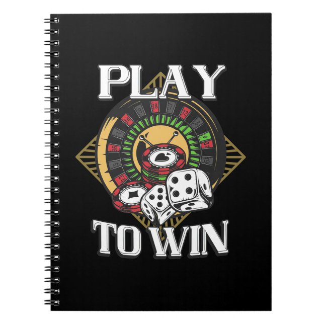 Cuaderno Juego de póquer para ganar (Frente)