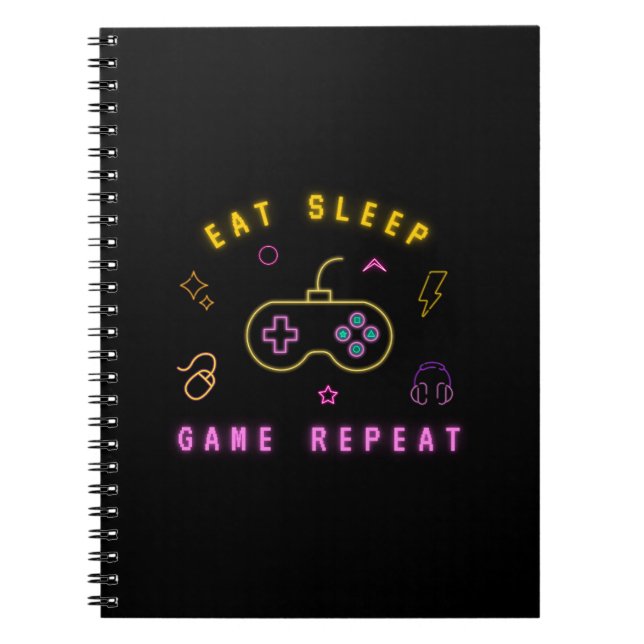 Cuaderno juego divertido para niños - diseño lindo y gracio (Frente)