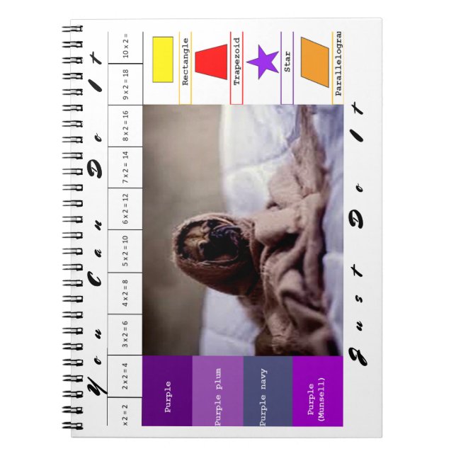 Cuaderno Juego educativo divertido de perro (Frente)