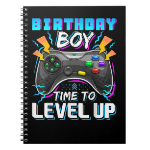 Cuaderno Juego Juegos de Cumpleaños Boys Times to Levantar