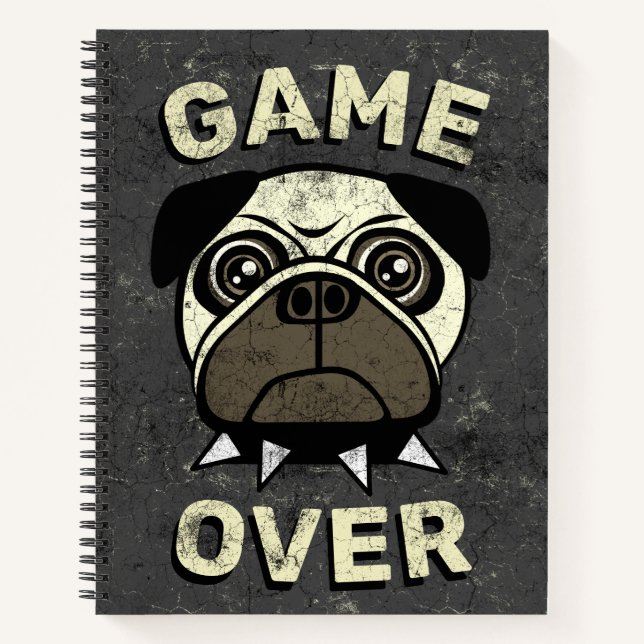 Cuaderno Juego sobre el perro enojado RUD (Anverso)