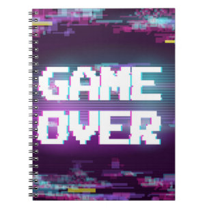 Cuaderno Juego sobre ilustracion conceptual con efecto de f