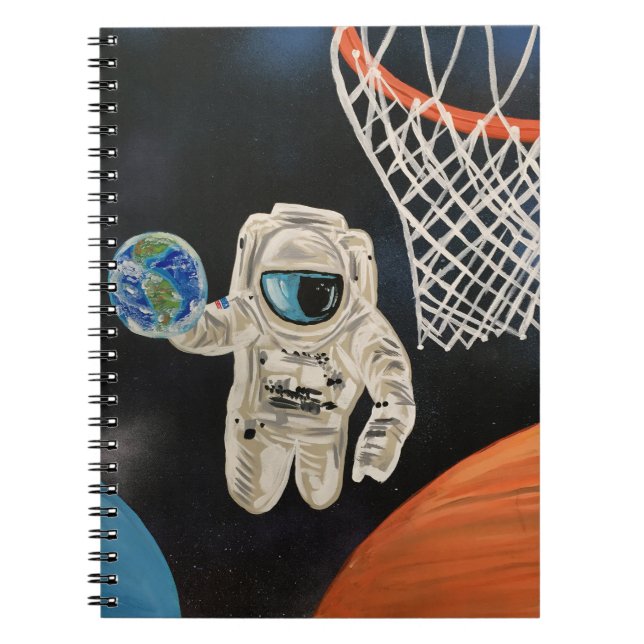 Cuaderno Juegos espaciales (Frente)
