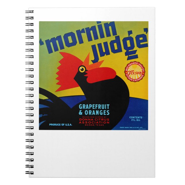 Cuaderno Juez Mornin (Frente)
