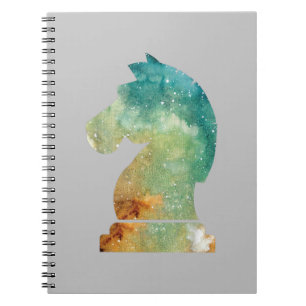 Cuaderno Jugador de ajedrez Horse Knight Chess Lover Regalo