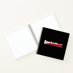 Cuaderno Jugador de Baloncesto Abstracto Swish - Arte de Pa