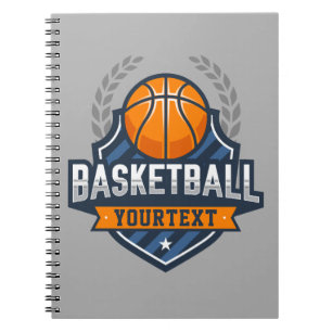 Cuaderno Jugador de baloncesto AÑADIR NOMBRE DE equipo de e