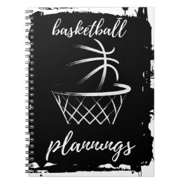 Cuaderno jugador de baloncesto / regalo de bloc de notas en