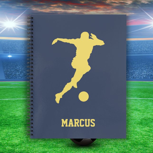 Cuaderno Jugador de Fútbol Personalizado (Subido por el creador)