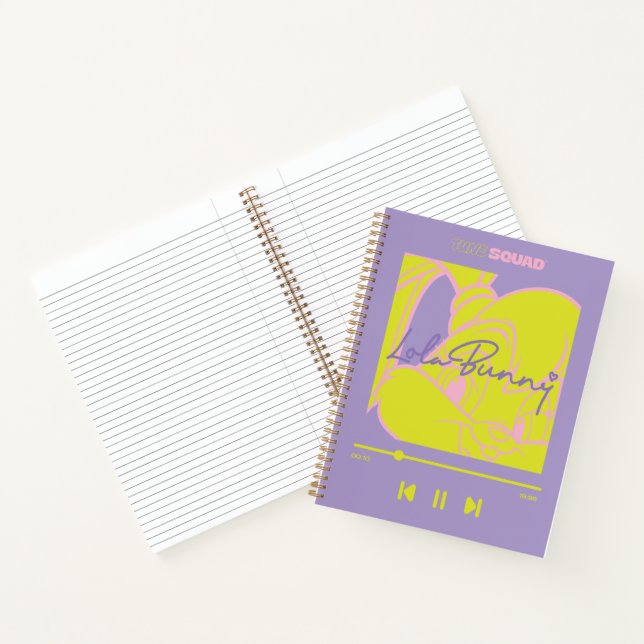 Cuaderno Jugador de música de Lola (Interior)