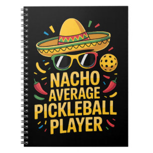 Cuaderno Jugador de Pickleball No Promedio