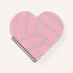Cuaderno Jugador de voleibol o entrenador Personalizado de 