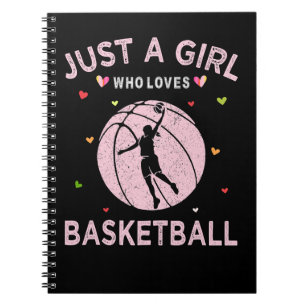 Cuaderno Jugador entrenador de baloncesto solo es un Chica