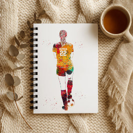 Cuaderno Jugadora de Fútbol