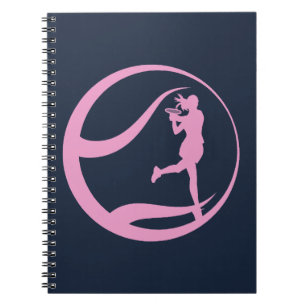 Cuaderno Jugadora de tenis femenina