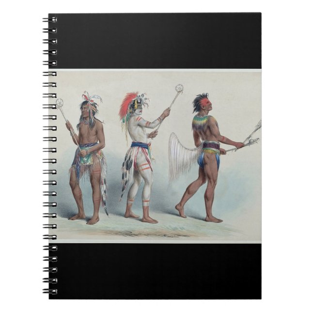 Cuaderno Jugadores de pelota amerindios (Frente)