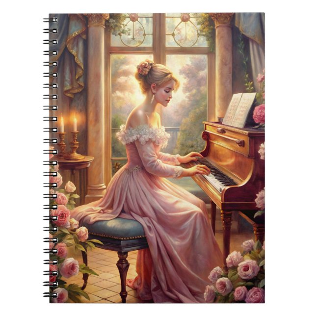 Cuaderno Jugando El Piano (Frente)