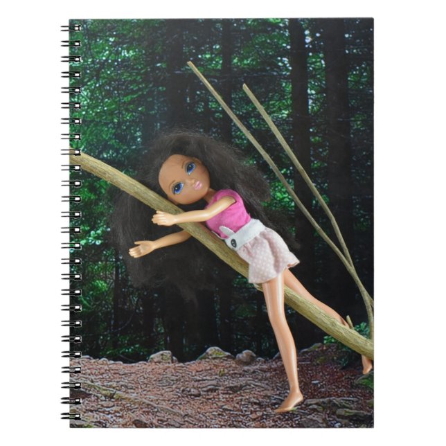 Cuaderno Jugando en el bosque (Frente)