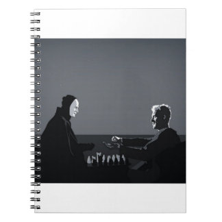 Cuaderno Jugar al ajedrez con la muerte
