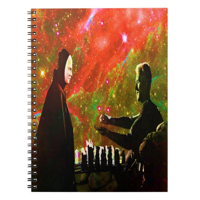 Cuaderno Jugar al ajedrez con muerte (Frente)