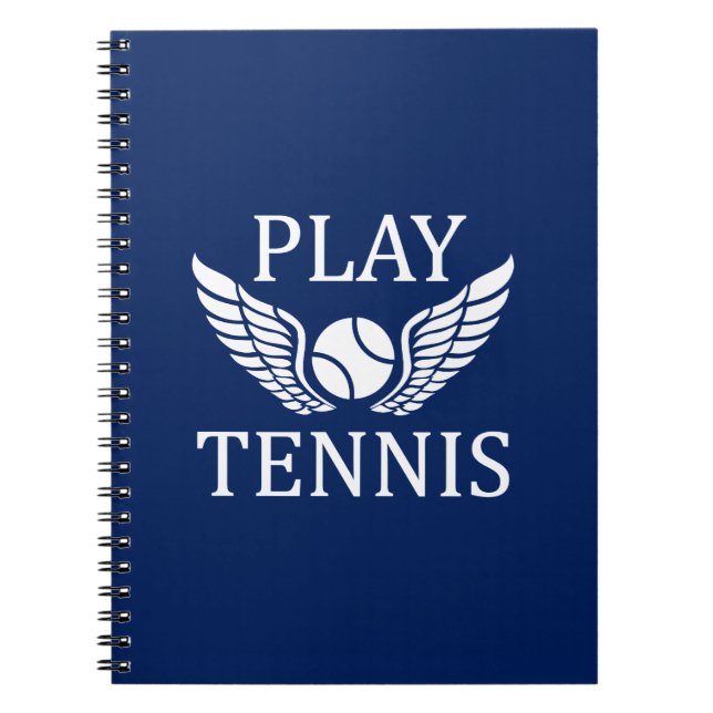 Cuaderno Jugar al tenis (Frente)