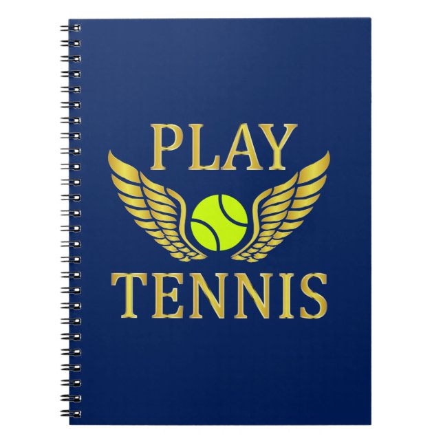 Cuaderno Jugar al tenis (Frente)