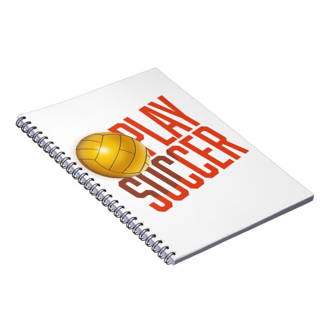 Cuaderno Jugar fútbol (Lado Derecho)
