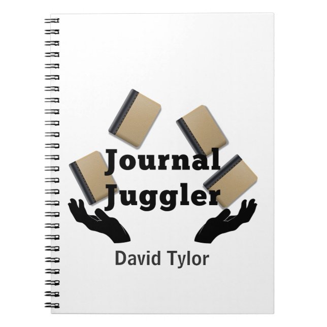 Cuaderno Juggler de Journal (Frente)
