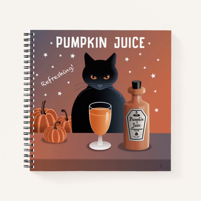 Cuaderno Jugo de calabaza (Anverso)