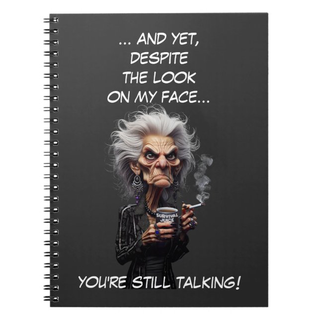 Cuaderno Jugo de supervivencia (Frente)