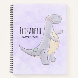 Cuaderno Juguete de Dinosaurio Tírannosauro Gris