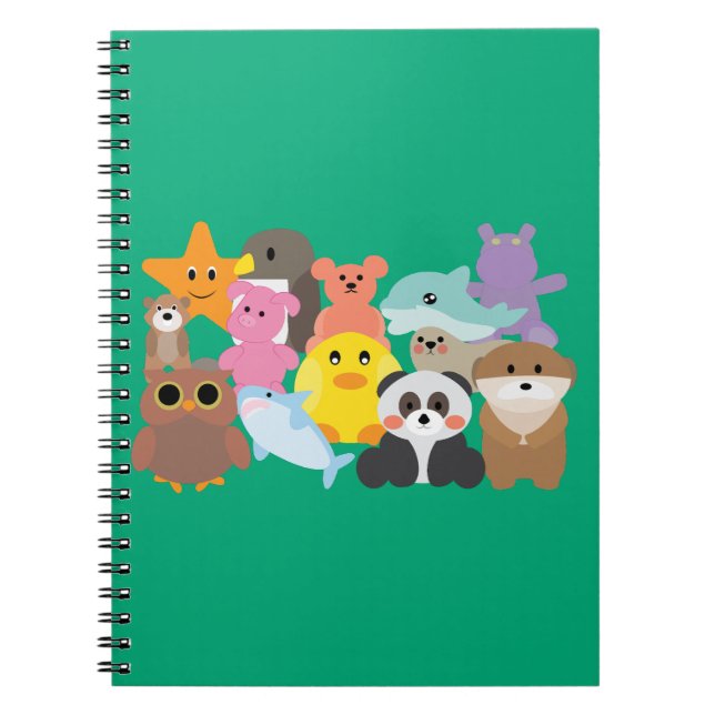 Cuaderno Juguetes de Peluche  (Frente)