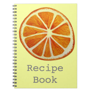 Cuaderno Juicoy Naranja acuarela fruta pop art