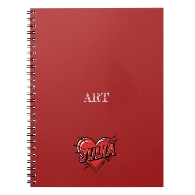 Cuaderno Julia Red (Frente)