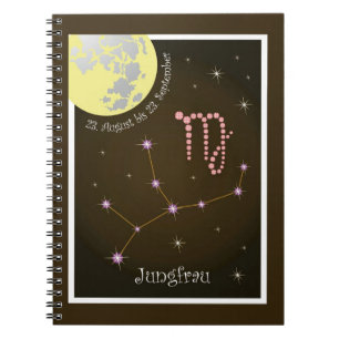 Cuaderno Jungfrau 23. Agosto bis 23. Septiembre Notizheft