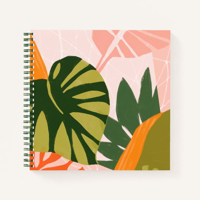 Cuaderno Jungle Collage I (Anverso)