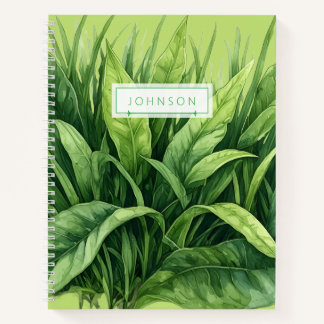 Cuaderno Jungle leafs Spiral Sketchbook Notebook