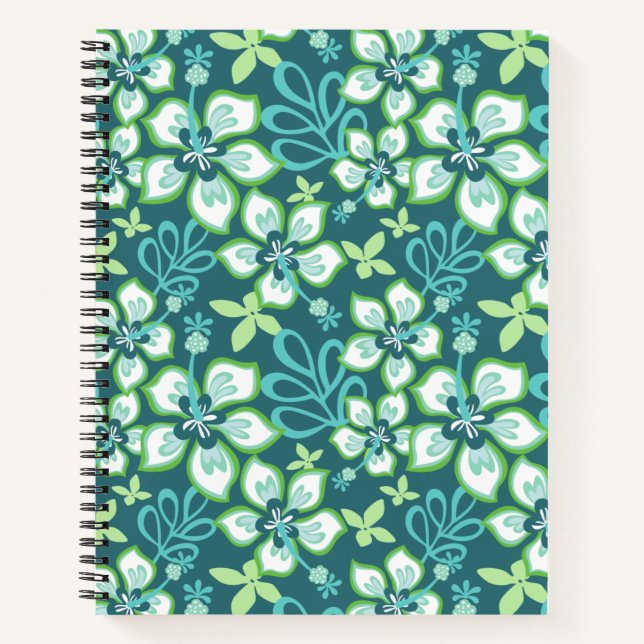 CUADERNO JUNGLE SURF (COMBO VERDE AZULADO) (Anverso)