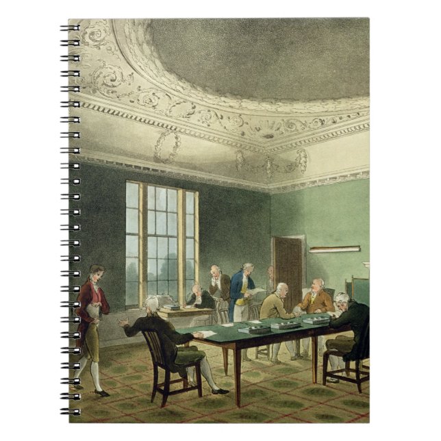 Cuaderno Junta de comercio, del 'microcosmos de Ackermann (Frente)
