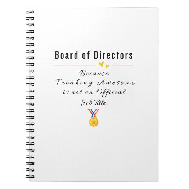 Cuaderno Junta Directiva (Frente)