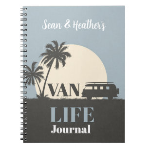 Cuaderno ¡JUNTOS! 🚐 Personalizado Van Life Journal for Two