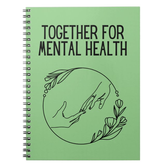 Cuaderno Juntos por la salud mental (Frente)