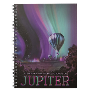 Cuaderno Júpiter Travel en Globo Aerostático Bighty Auroras
