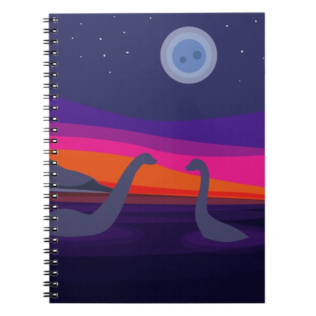 Cuaderno Jurásico Sunset (Frente)