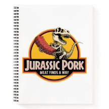 Jurassic Pork – Kultiges Notizbuch für Grillfans