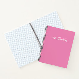 Cuaderno Jus Sketch Cute Girly Funny Dibujo Simple Art
