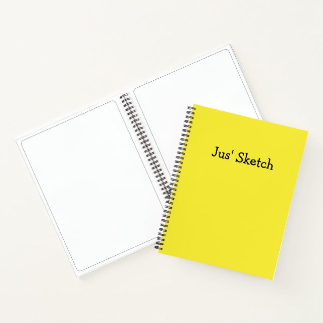 Cuaderno Jus Sketch Cute Girly Funny Dibujo Simple No (Interior)