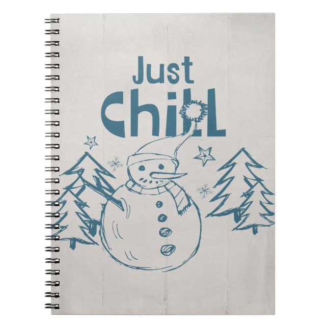 Cuaderno Just Chill Playful Christmas (Frente)