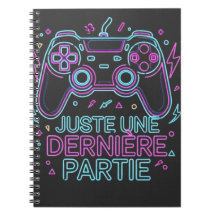 Juste Une Dernière Partie Gamer Notebook - Retro