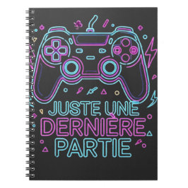 Cuaderno Juste Une Dernière Partie Gamer Notebook - Retro